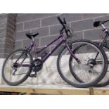 Raleigh Max Ogre 15 ladies bike with 15 Shimano SIS gears and a 16 inch frame. Not available for