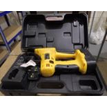 Cased Wolf Sapphire WHGC-18 cordless hedge trimmer, with battery. Not available for in-house P&P