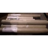 Seven rolls of wallpaper including Osborne & Little. Not available for in-house P&P