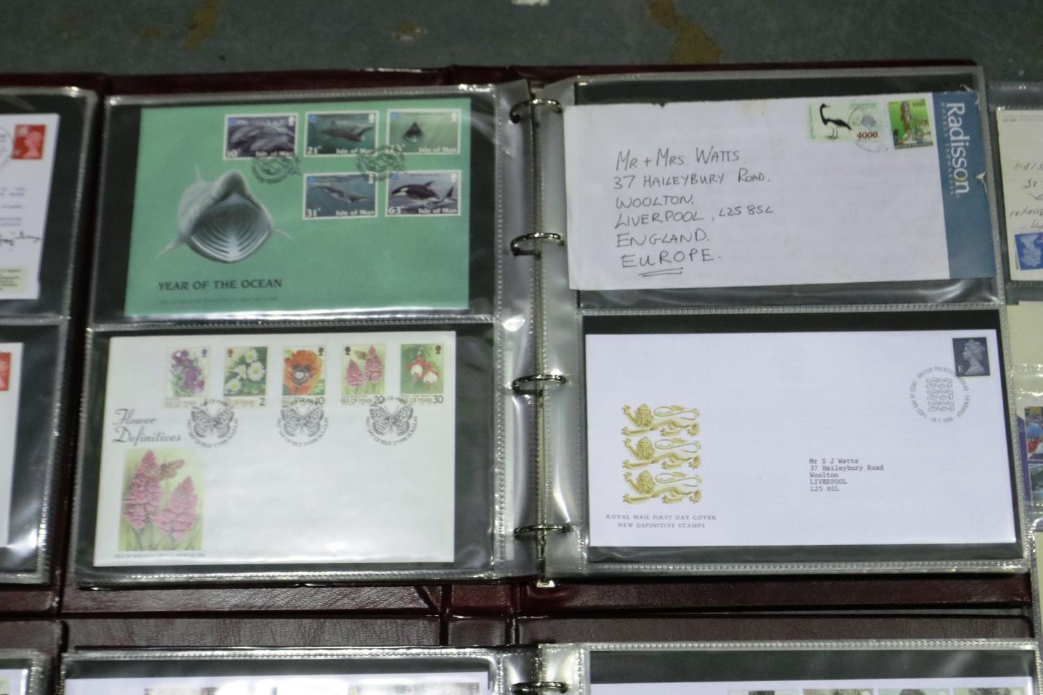 Six albums of Royal Mail first day covers and others. P&P Group 3 (£25+VAT for the first lot and £ - Image 5 of 9