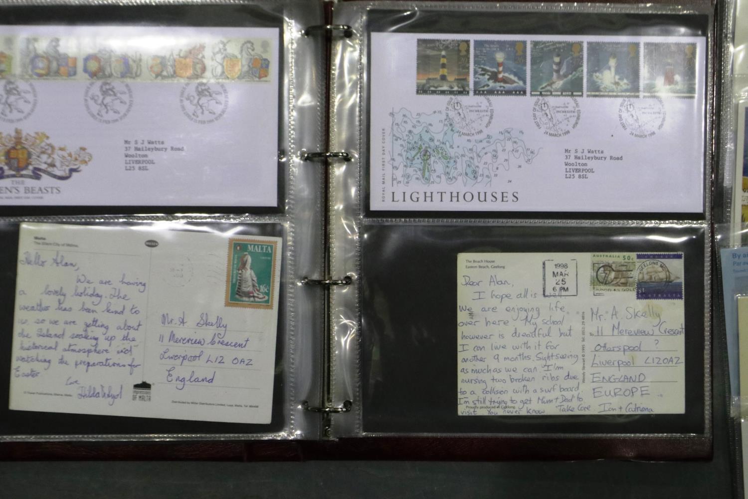 Six albums of Royal Mail first day covers and others. P&P Group 3 (£25+VAT for the first lot and £ - Image 7 of 9