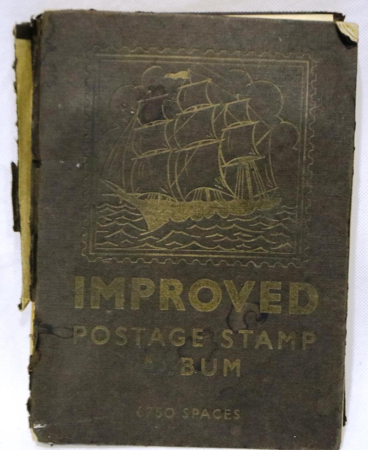 World stamp album with two pages of China. P&P Group 2 (£18+VAT for the first lot and £3+VAT for