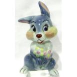 Wade porcelain Disney Blow Up Thumper figurine, H: 13 cm, no cracks or chips. P&P Group 1 (£14+VAT
