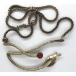 Boxed Chris Anderson sterling silver pendant necklace, chain L: 40 cm. P&P Group 1 (£14+VAT for