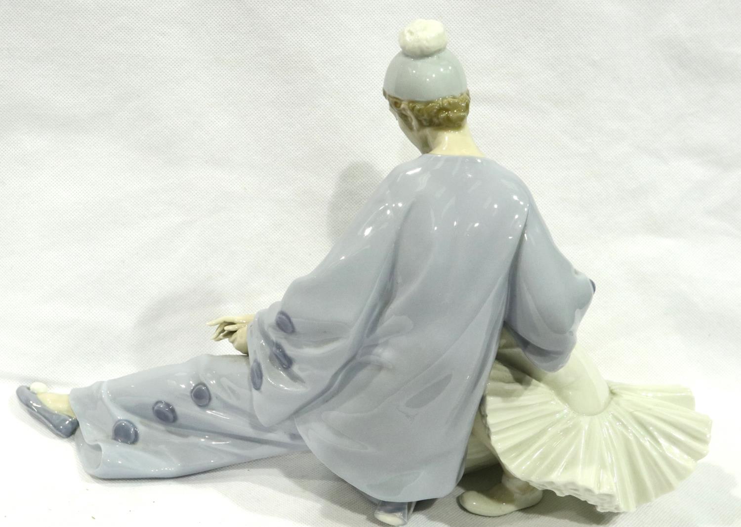 Lladro figurine of ballet dancers, H: 24 cm, losses to one foot. P&P Group 2 (£18+VAT for the - Image 2 of 4