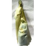 Lladro Mary Joseph and Jesus figurine, H: 22 cm, no cracks or chips, no crazing and no fading,