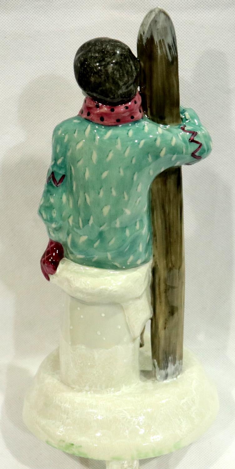 Peggy Davies figurine, Aspen Girl, in the limited edition colourway 1/1, H: 26 cm, no cracks or - Image 2 of 3