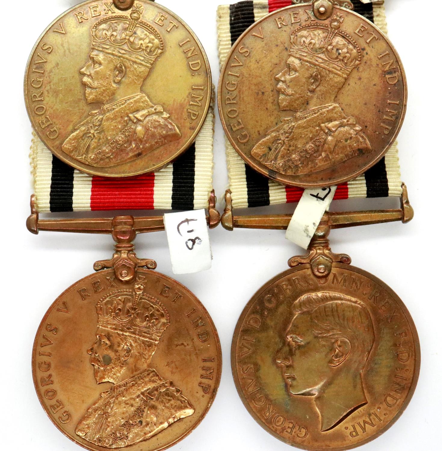 Four George V / VI Special Constabulary Faithful Service medals, named to Stanley A Snell, Ernest - Image 2 of 3