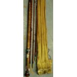 Four piece split cane Hardy salmon rod, The Hi Regan. P&P Group 3 (£25+VAT for the first lot and £