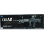 New old stock airsoft assault rifle, model L85A2, boxed and unopened. P&P Group 2 (£18+VAT for the