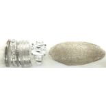 Five 925 silver rings including stone set exmaples, sizes L-N. P&P Group 1 (£14+VAT for the first