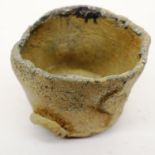 Post Medieval lead powder measure, found in Higham, Norfolk, D: 22 mm. P&P Group 0 (£5+VAT for the