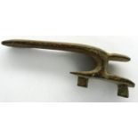 Napoleonic holding cramp peg for tents, L: 50 mm. P&P Group 0 (£5+VAT for the first lot and £1+VAT