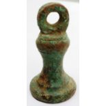 Medieval wax Intaglio seal punch L: 27 mm. P&P Group 0 (£5+VAT for the first lot and £1+VAT for