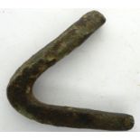 3rd century AD bronze sword chape gladius, L: 35 mm. P&P Group 0 (£5+VAT for the first lot and £1+