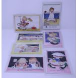 Seven Mable Lucy-Attwell postcards. P&P Group 1 (£14+VAT for the first lot and £1+VAT for subsequent