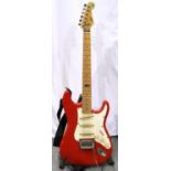 Marlin Sidewinder Stratocaster style electric guitar. P&P Group 3 (£25+VAT for the first lot and £