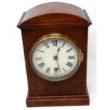 Gernab W & H mantle clock, H: 29 cm, working at lotting. P&P Group 2 (£18+VAT for the first lot