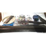 Approximately twenty five yard lengths of Peco OO gauge Flexi track, plus other track, mostly good