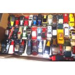 Selection of approximately 40 diecast vehicles, various makes and types, mostly in good - unboxed
