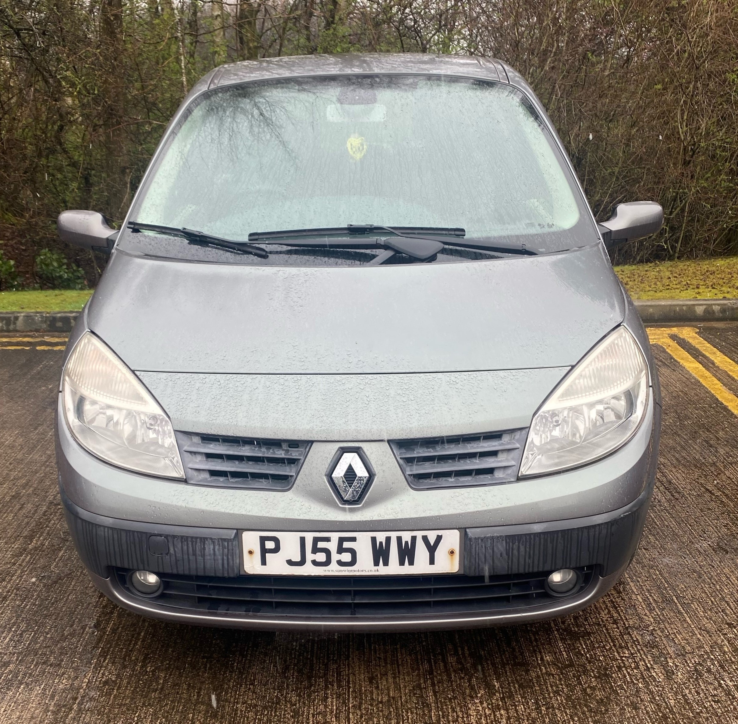 Renault Scenic Expression VVT, Grey, Reg PJ55 WWY, Miles 83,162, MOT expires 20/09/2023, 1.6 litre