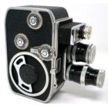 Bolex Paillard film camera as found and untested. P&P Group 2 (£18+VAT for the first lot and £3+