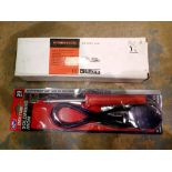 New unused soldering iron and an air body saw. P&P Group 1 (£14+VAT for the first lot and £1+VAT for