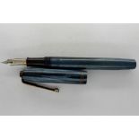 Watermans Made in Canada marble effect fountain pen. P&P Group 1 (£14+VAT for the first lot and £1+