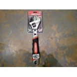 New and unused 12 inch adjustable wrench. P&P Group 1 (£14+VAT for the first lot and £1+VAT for