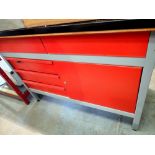 Large tool chest/work bench, 140 x 80 x 100 cm. Not available for in-house P&P