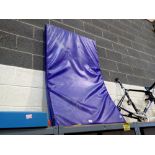 Two crash mats. Not available for in-house P&P