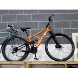18 inch frame 18 speed Apollo Radar full suspension mountain bike. Not available for in-house P&P