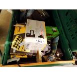 Box of mixed tools including electricals. Not available for in-house P&P