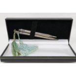 Two sterling silver propelling pencils. P&P Group 1 (£14+VAT for the first lot and £1+VAT for