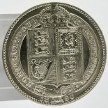 1890 silver shilling of Queen Victoria. P&P Group 0 (£5+VAT for the first lot and £1+VAT for