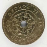 1938 Southern Rhodesia halfpenny. P&P Group 0 (£5+VAT for the first lot and £1+VAT for subsequent