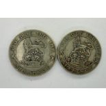 Two silver sixpences of George V. P&P Group 0 (£5+VAT for the first lot and £1+VAT for subsequent