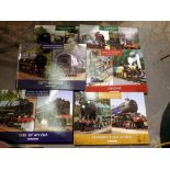 Six De Agostini railway related books. P&P Group 3 (£25+VAT for the first lot and £5+VAT for