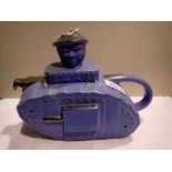 Sadler type Owd Bill tank teapot by Racingdesigns. Not available for in-house P&P