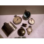 Small selection of pocket watches. P&P Group 1 (£14+VAT for the first lot and £1+VAT for