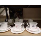 Royal Worcester bone China spode tea service. (19). Not available for in-house P&P