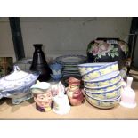 Quantity of mixed ceramics including Limoges. Not available for in-house P&P