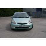 Honda Jazz 2004 1.4 petrol automatic CVT in green, odometer reads 61937, MOT until October 2023,