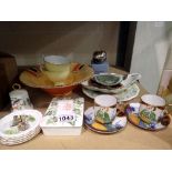 Mixed ceramics including Royal Worcester, Wedgwood etc. Not available for in-house P&P