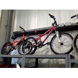 Carrera Blast and a B Twin childs bike (2). Not available for in-house P&P