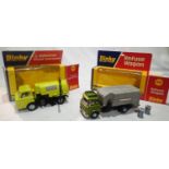 Two Dinky toys to include 978 refuse wagon in excellent/ near mint condition with two bins with