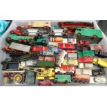 Approximately forty play worn Matchbox vehicles, kingsize and 75 series, all for spares of