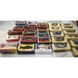 Selection of diecast boxed vehicles including Matchbox Super Kings hovercraft, Corgi silver