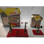 Mamod line shaft and grinding machine, both in excellent to near mint condition, boxes are very