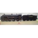 OO scale Hornby R3527 class N15, Camelot, 742, Southern Black, in excellent condition, detail